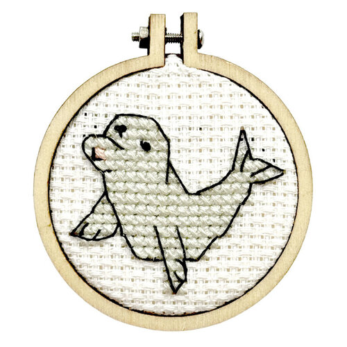 The Crafty Kit Company Borduurpakket Matchbox - You're Seal-iously cute! - The Crafty Kit Company The Crafty Kit Company Borduurpakket Matchbox - You're Seal-iously cute! - The Crafty Kit Company