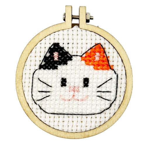 The Crafty Kit Company Borduurpakket Matchbox - Have a Purr-fect Day! - The Crafty Kit Company The Crafty Kit Company Borduurpakket Matchbox - Have a Purr-fect Day! - The Crafty Kit Company