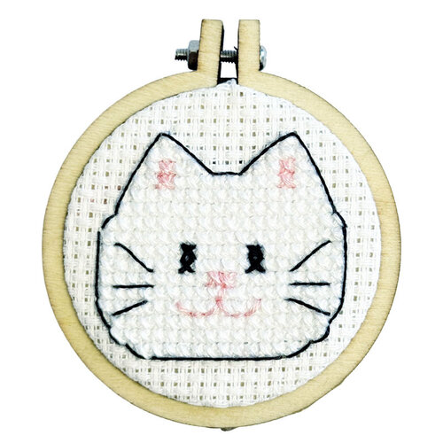 The Crafty Kit Company Borduurpakket Matchbox - We're Purr-fect Together! - The Crafty Kit Company The Crafty Kit Company Borduurpakket Matchbox - We're Purr-fect Together! - The Crafty Kit Company
