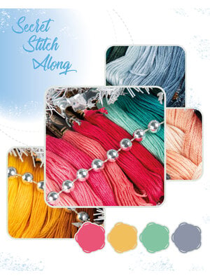 Vervaco Official Materialenpakket kit Secret Stitch Along 2026/2 Vervaco Official Materialenpakket kit Secret Stitch Along 2026/2