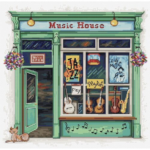 Luca-S Borduurpakket Music House - Luca-S