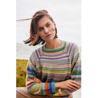 Breipakket Lang Yarns - Top Down Trui Iara (model 2) - Infinity