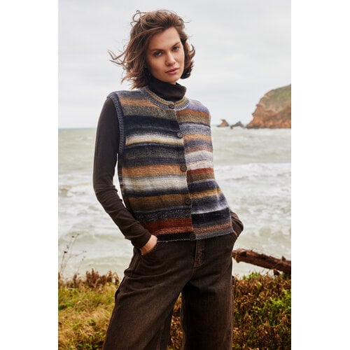 Lang Yarns Breipakket Lang Yarns - Mouwloos vest Varinia (model 4) - Infinity Lang Yarns Breipakket Lang Yarns - Mouwloos vest Varinia (model 4) - Infinity