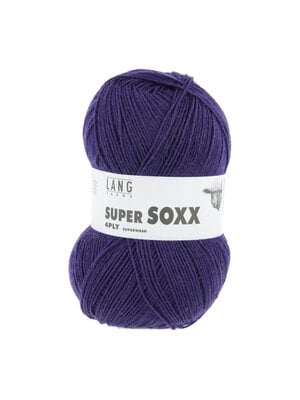 Lang Yarns Lang Yarns | Super Socks 4PLY | 0090 Paars (4-draads)