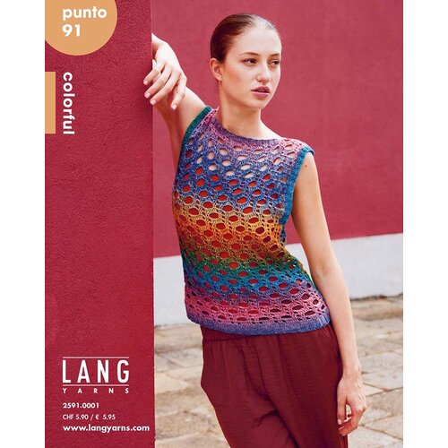 Lang Yarns Breipakket Lang Yarns - Trui Day (model 2) - Eternity