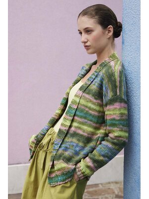 Lang Yarns Breipakket Lang Yarns - Vest Osla (model 8) - Eternity Lang Yarns Breipakket Lang Yarns - Vest Osla (model 8) - Eternity