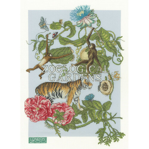 Bothy Threads Borduurpakket Zoological Society Of London - Wonder Of Wildlife - Bothy Threads Bothy Threads Borduurpakket Zoological Society Of London - Wonder Of Wildlife - Bothy Threads
