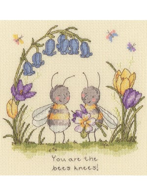 Bothy Threads Borduurpakket Honor Barton - Bees Knees - Bothy Threads Bothy Threads Borduurpakket Honor Barton - Bees Knees - Bothy Threads