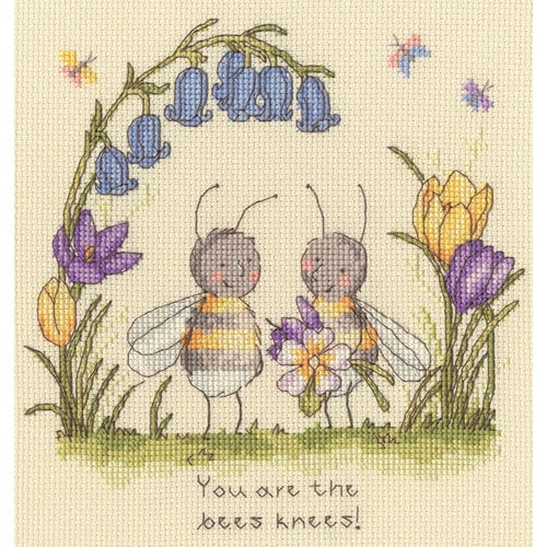 Bothy Threads Borduurpakket Honor Barton - Bees Knees - Bothy Threads Bothy Threads Borduurpakket Honor Barton - Bees Knees - Bothy Threads