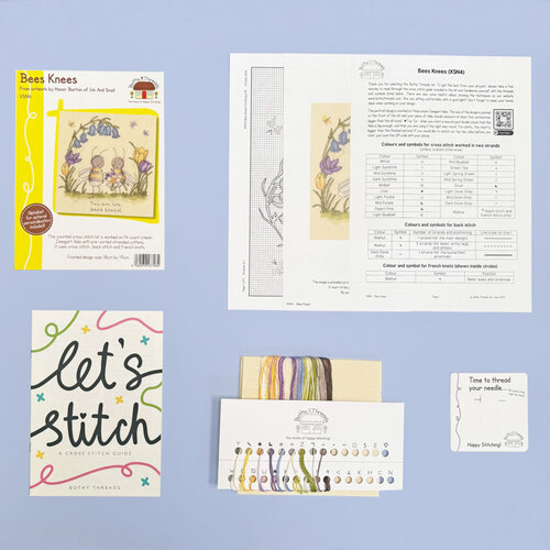 Bothy Threads Borduurpakket Honor Barton - Bees Knees - Bothy Threads Bothy Threads Borduurpakket Honor Barton - Bees Knees - Bothy Threads
