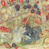 Borduurpakket Jill Barklem - I Wonder If Anyone Lives Down There? - Bothy Threads