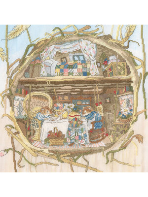 Bothy Threads Borduurpakket Jill Barklem - Tea With The Harvest Mice - Bothy Threads Bothy Threads Borduurpakket Jill Barklem - Tea With The Harvest Mice - Bothy Threads