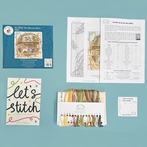 Bothy Threads Borduurpakket Jill Barklem - Tea With The Harvest Mice - Bothy Threads Bothy Threads Borduurpakket Jill Barklem - Tea With The Harvest Mice - Bothy Threads