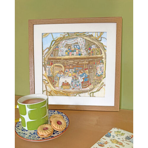 Bothy Threads Borduurpakket Jill Barklem - Tea With The Harvest Mice - Bothy Threads Bothy Threads Borduurpakket Jill Barklem - Tea With The Harvest Mice - Bothy Threads
