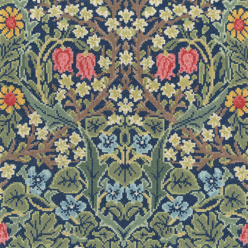 Bothy Threads Borduurpakket Morris & Co. Cross Stitch - Blackthorn - Bothy Threads Bothy Threads Borduurpakket Morris & Co. Cross Stitch - Blackthorn - Bothy Threads