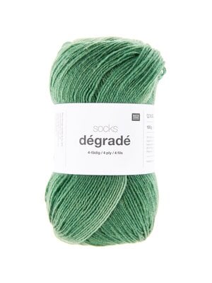 Rico Design Rico Design | Socks Dégradé (4-draads) | 100g | 400m | 005 Groen