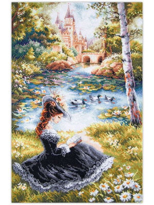 Magic Needle Borduurpakket Romantic Novel - Magic Needle Magic Needle Borduurpakket Romantic Novel - Magic Needle