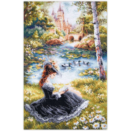 Magic Needle Borduurpakket Romantic Novel - Magic Needle Magic Needle Borduurpakket Romantic Novel - Magic Needle
