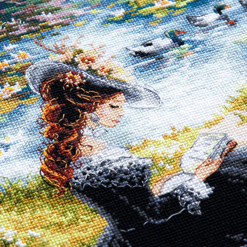 Magic Needle Borduurpakket Romantic Novel - Magic Needle Magic Needle Borduurpakket Romantic Novel - Magic Needle