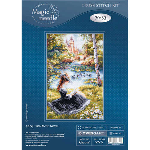 Magic Needle Borduurpakket Romantic Novel - Magic Needle Magic Needle Borduurpakket Romantic Novel - Magic Needle