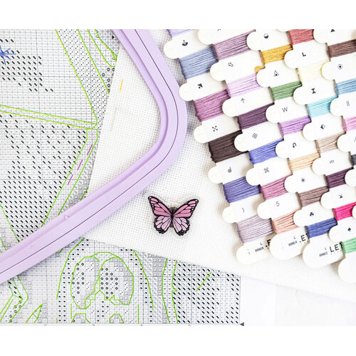 Leti Stitch Borduurpakket Midnight Magic Notes - Leti Stitch Leti Stitch Borduurpakket Midnight Magic Notes - Leti Stitch