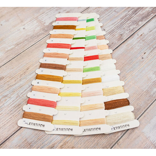 Leti Stitch Borduurpakket Pumpkin Pie Chase - Leti Stitch Leti Stitch Borduurpakket Pumpkin Pie Chase - Leti Stitch