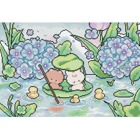 Borduurpakket Rainy Day - Leti Stitch