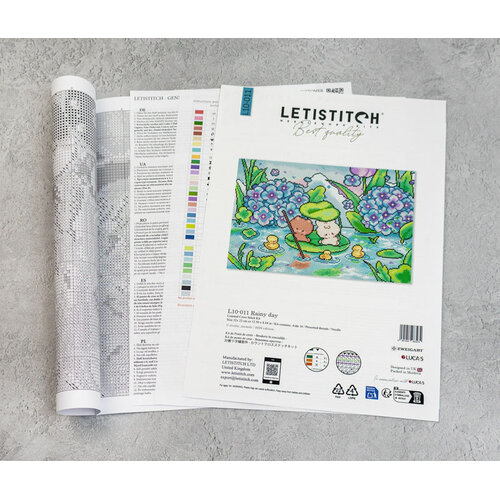 Leti Stitch Borduurpakket Rainy Day - Leti Stitch