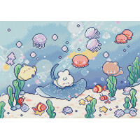 Borduurpakket Under the Sea - Leti Stitch