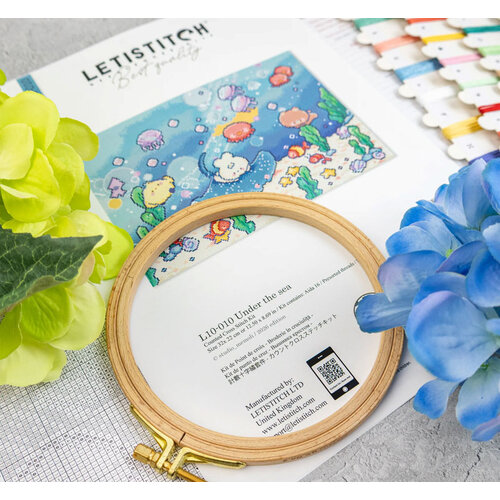 Leti Stitch Borduurpakket Under the Sea - Leti Stitch Leti Stitch Borduurpakket Under the Sea - Leti Stitch