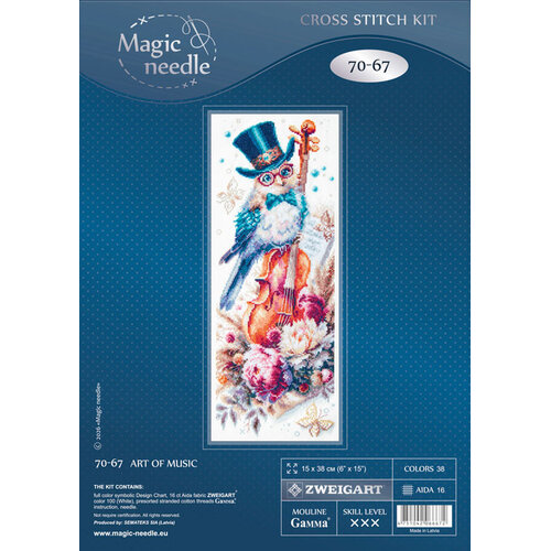 Magic Needle Borduurpakket Art of Music - Magic Needle