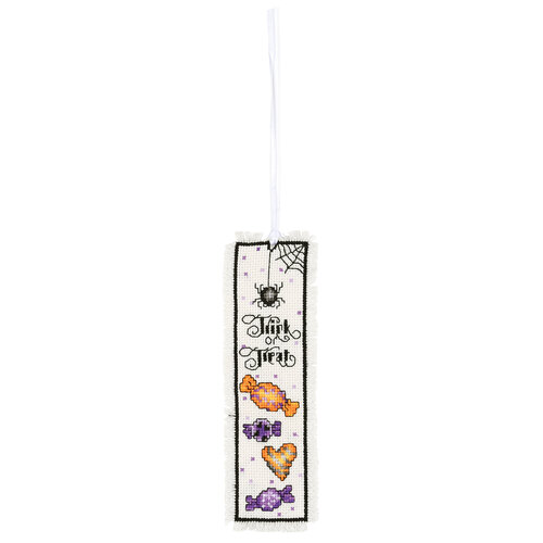 Vervaco Bladwijzer kit Halloween set van 2