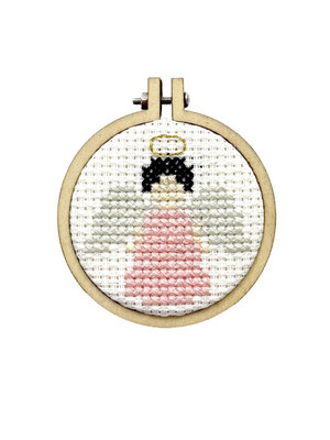 The Crafty Kit Company -  Borduurpakket Matchbox You're an Angel - The Crafty Kit Company