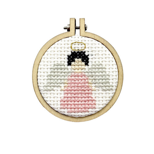 The Crafty Kit Company Borduurpakket Matchbox You're an Angel - The Crafty Kit Company
