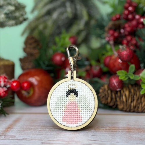 The Crafty Kit Company Borduurpakket Matchbox You're an Angel - The Crafty Kit Company