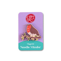 Wooden Needle Minder - Robin - The Crafty Kit Company