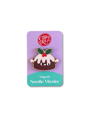 The Crafty Kit Company - Wooden Needle Minder - Christmas Pudding - The Crafty Kit Company The Crafty Kit Company - Wooden Needle Minder - Christmas Pudding - The Crafty Kit Company