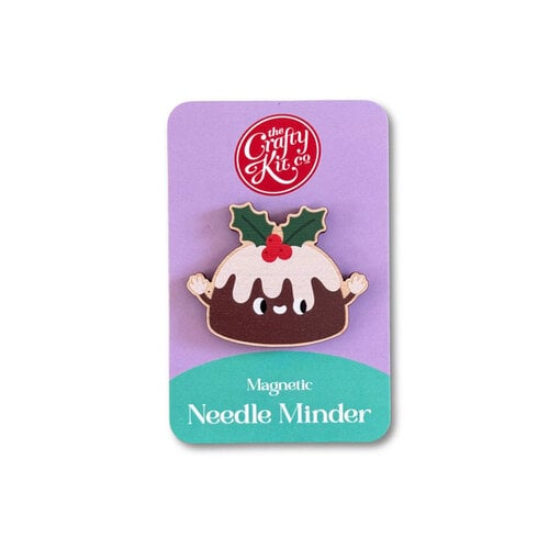 The Crafty Kit Company Wooden Needle Minder - Christmas Pudding - The Crafty Kit Company The Crafty Kit Company Wooden Needle Minder - Christmas Pudding - The Crafty Kit Company