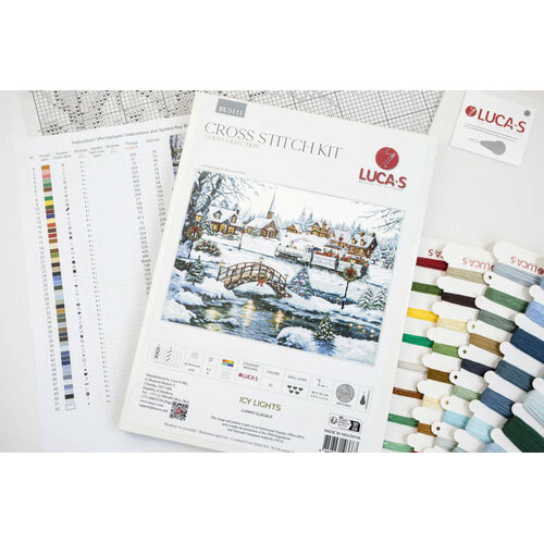 Luca-S Borduurpakket Icy Lights - Luca-S Luca-S Borduurpakket Icy Lights - Luca-S