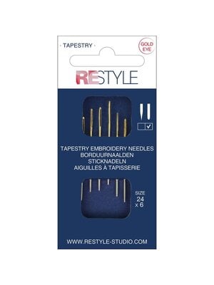 Restyle Restyle | Borduurnaalden zonder punt | 6 naalden | #24 Restyle Restyle | Borduurnaalden zonder punt | 6 naalden | #24