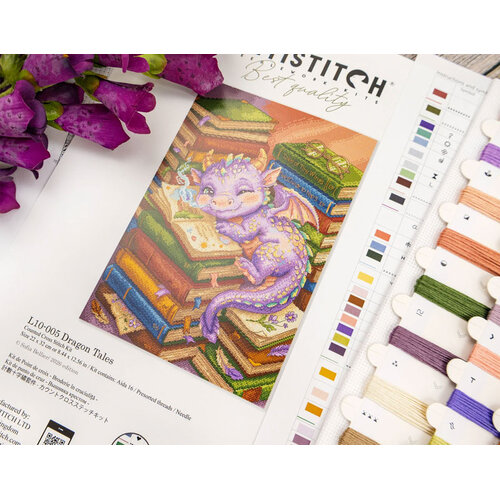 Leti Stitch Borduurpakket Dragon Tales - Leti Stitch