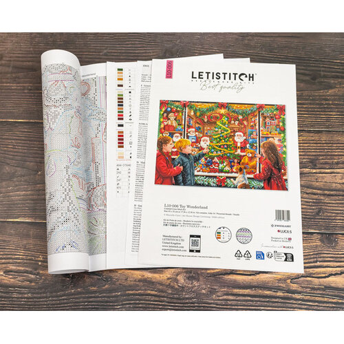 Leti Stitch Borduurpakket Toy Wonderland - Leti Stitch Leti Stitch Borduurpakket Toy Wonderland - Leti Stitch