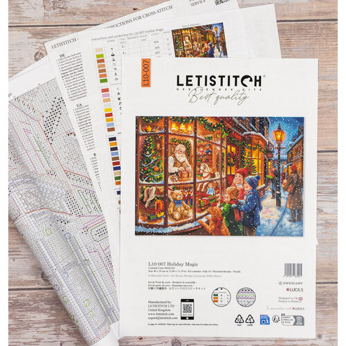Leti Stitch Borduurpakket Holiday Magic - Leti Stitch