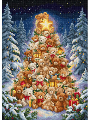 Leti Stitch Borduurpakket Teddy Wonderland - Leti Stitch Leti Stitch Borduurpakket Teddy Wonderland - Leti Stitch