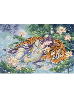 Leti Stitch Borduurpakket Tiger's Embrace - Leti Stitch Leti Stitch Borduurpakket Tiger's Embrace - Leti Stitch