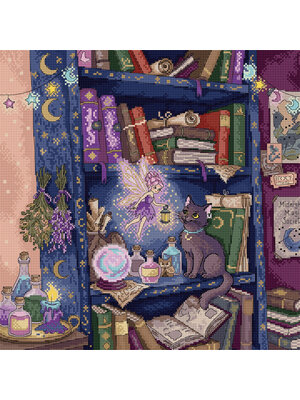 Leti Stitch Borduurpakket The Magic Shelf - Leti Stitch Leti Stitch Borduurpakket The Magic Shelf - Leti Stitch
