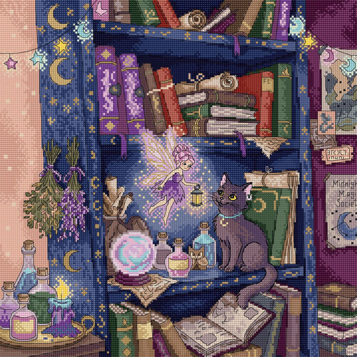 Leti Stitch Borduurpakket The Magic Shelf - Leti Stitch