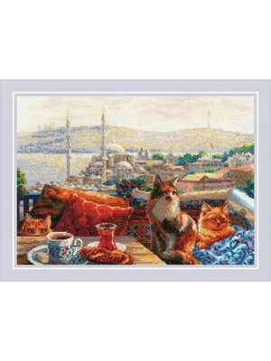 RIOLISf Borduurpakket Istanbul Cats - RIOLIS RIOLISf Borduurpakket Istanbul Cats - RIOLIS