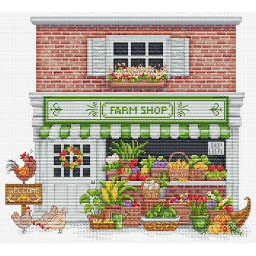 Luca-S Borduurpakket Farm Shop - Luca-S Luca-S Borduurpakket Farm Shop - Luca-S