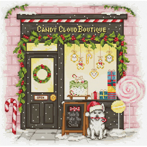 Luca-S Borduurpakket Candy Cloud Boutique - Luca-S Luca-S Borduurpakket Candy Cloud Boutique - Luca-S
